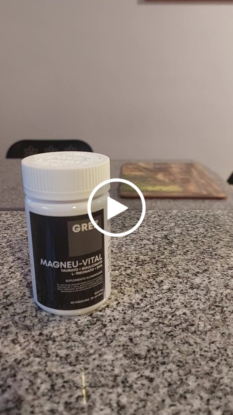 Customer video review of MAGNEU-VITAL 800mg - Magnesios quelados Taurato / Bisglicinato / L-treonato