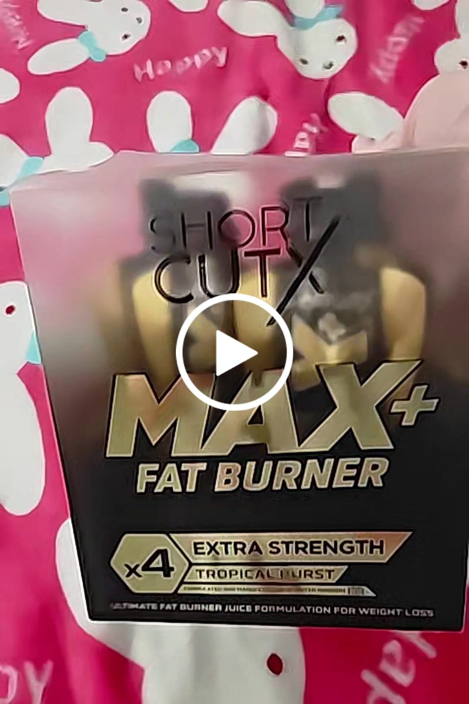 Customer video review of Shortcutx Max+ Fat Burner Juice (15x35ml)