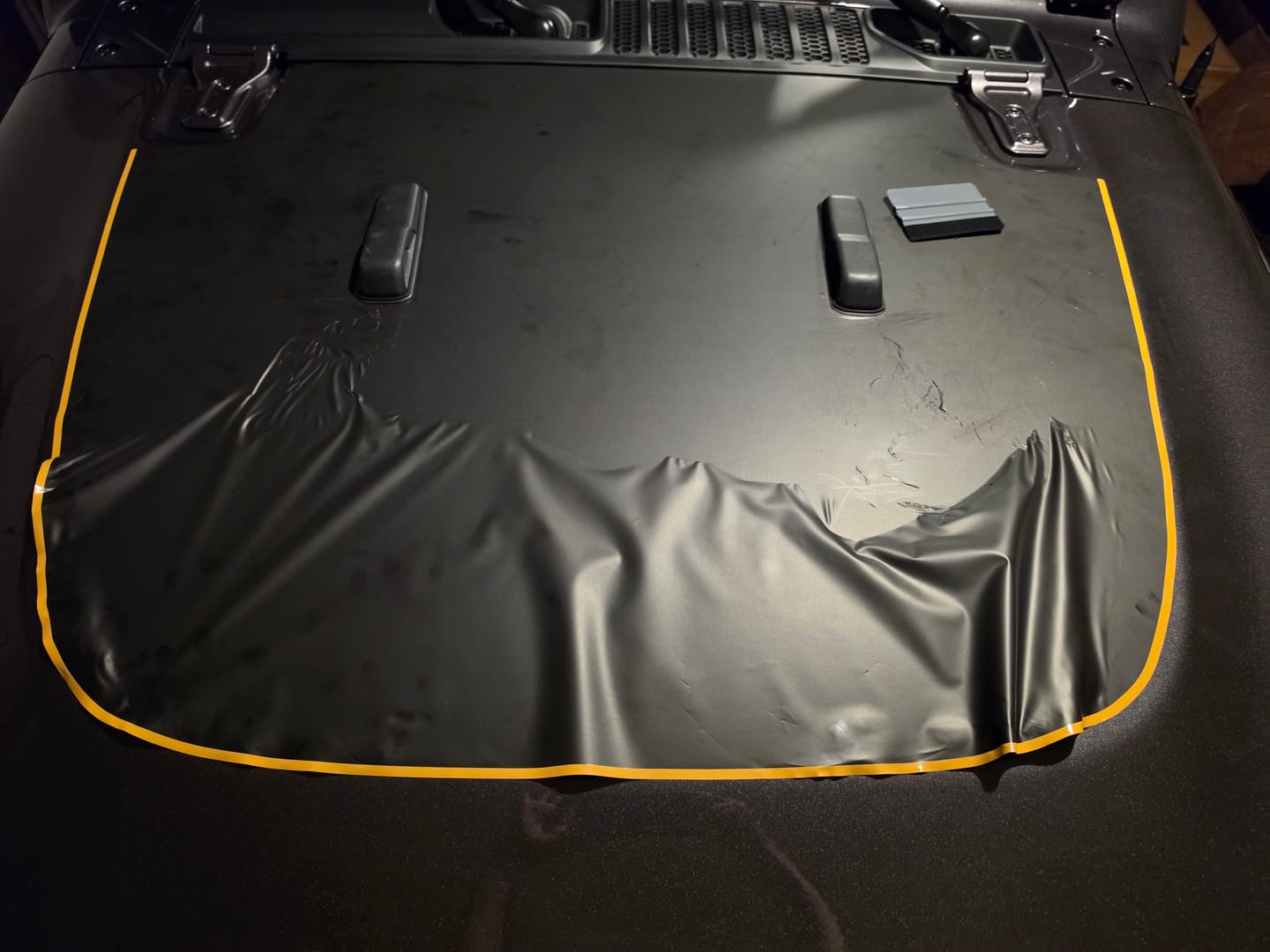 Customer photo review of Hood Graphic | fits Wrangler JL and Gladiator JT