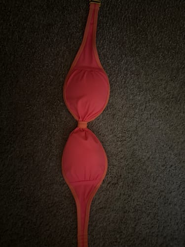 Customer photo review of MINNIE Blaze Bandeau Bikini Top
