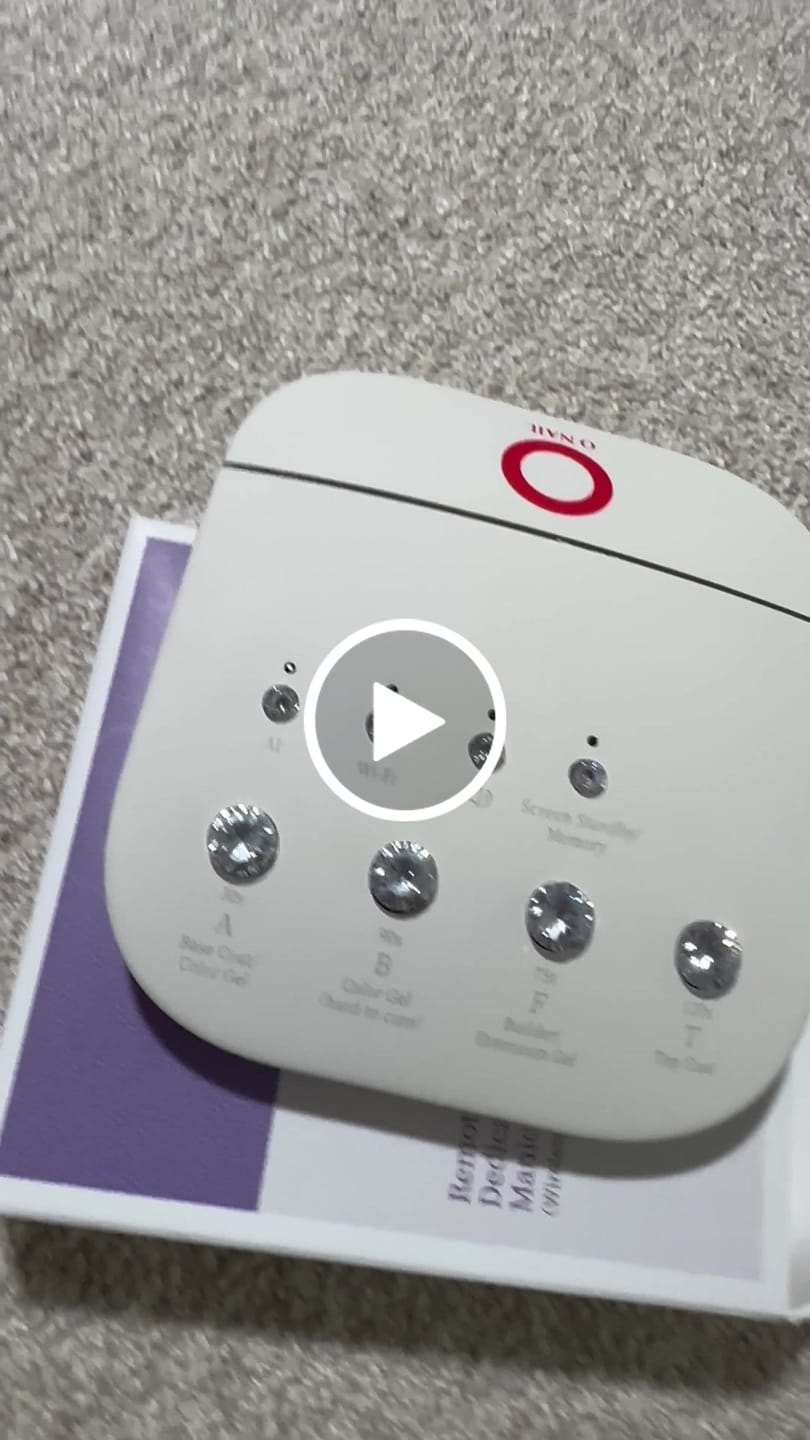 Customer video review of Wireless Keyboard for AI Nail Lamp