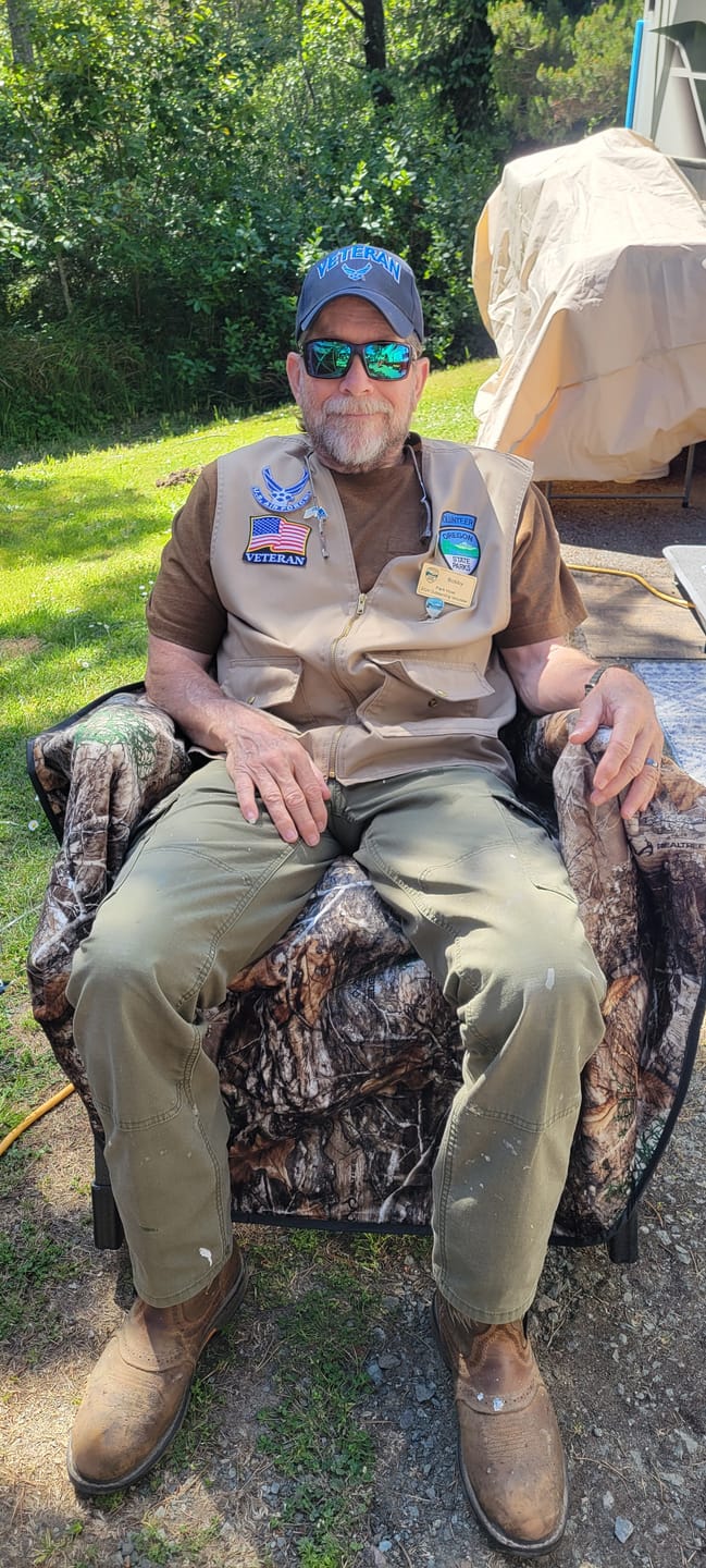 Customer photo review of The Chair Blanket