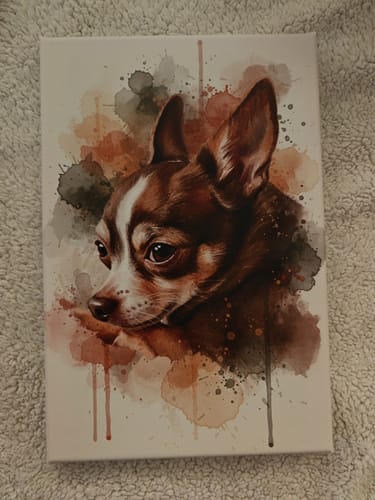 Customer photo review of Vuestra foto como obra de arte – con vista previa en vivo, como póster o lienzo