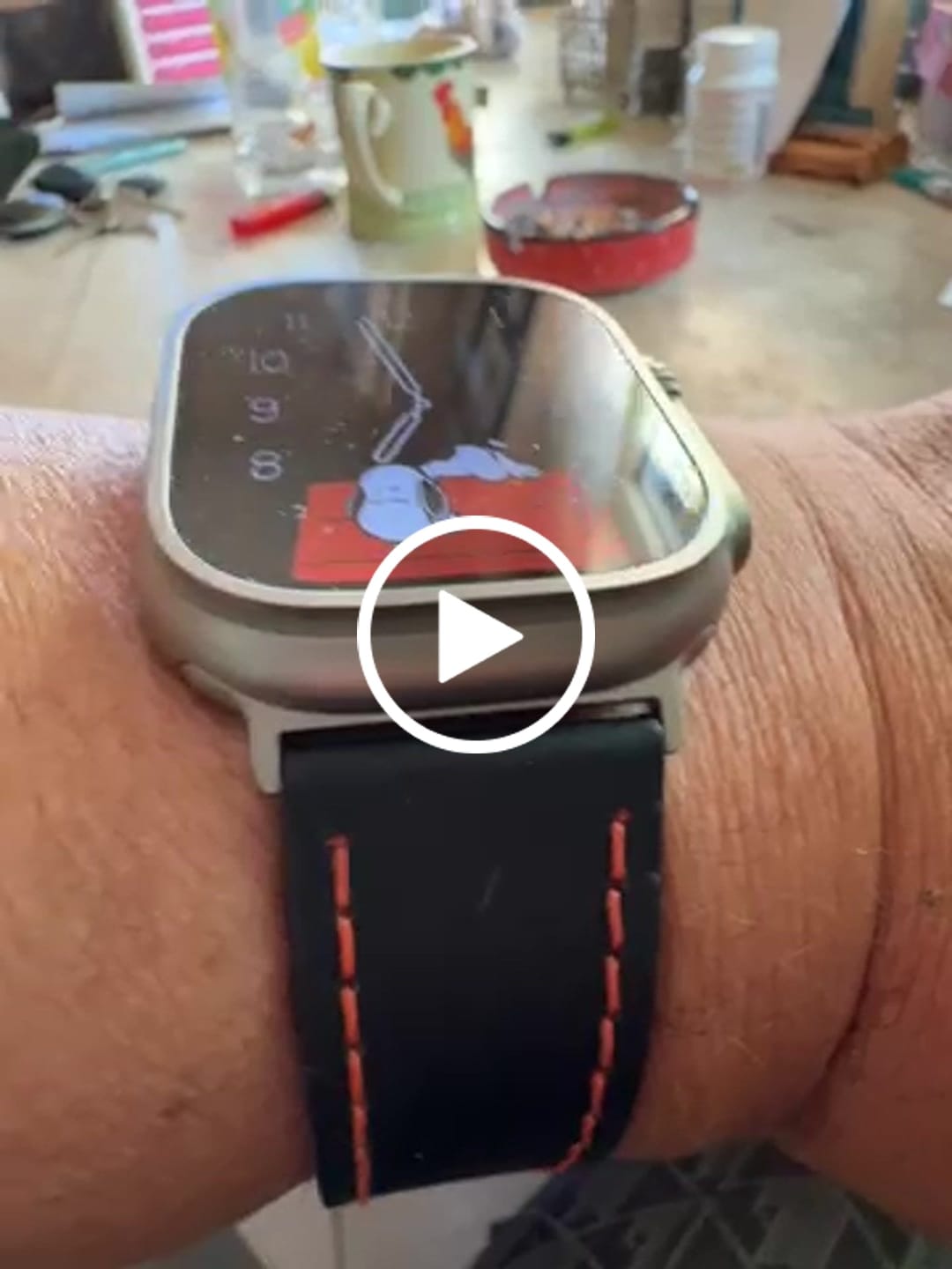 Customer video review of Horween® · Vintage · Dark Blue/Orange