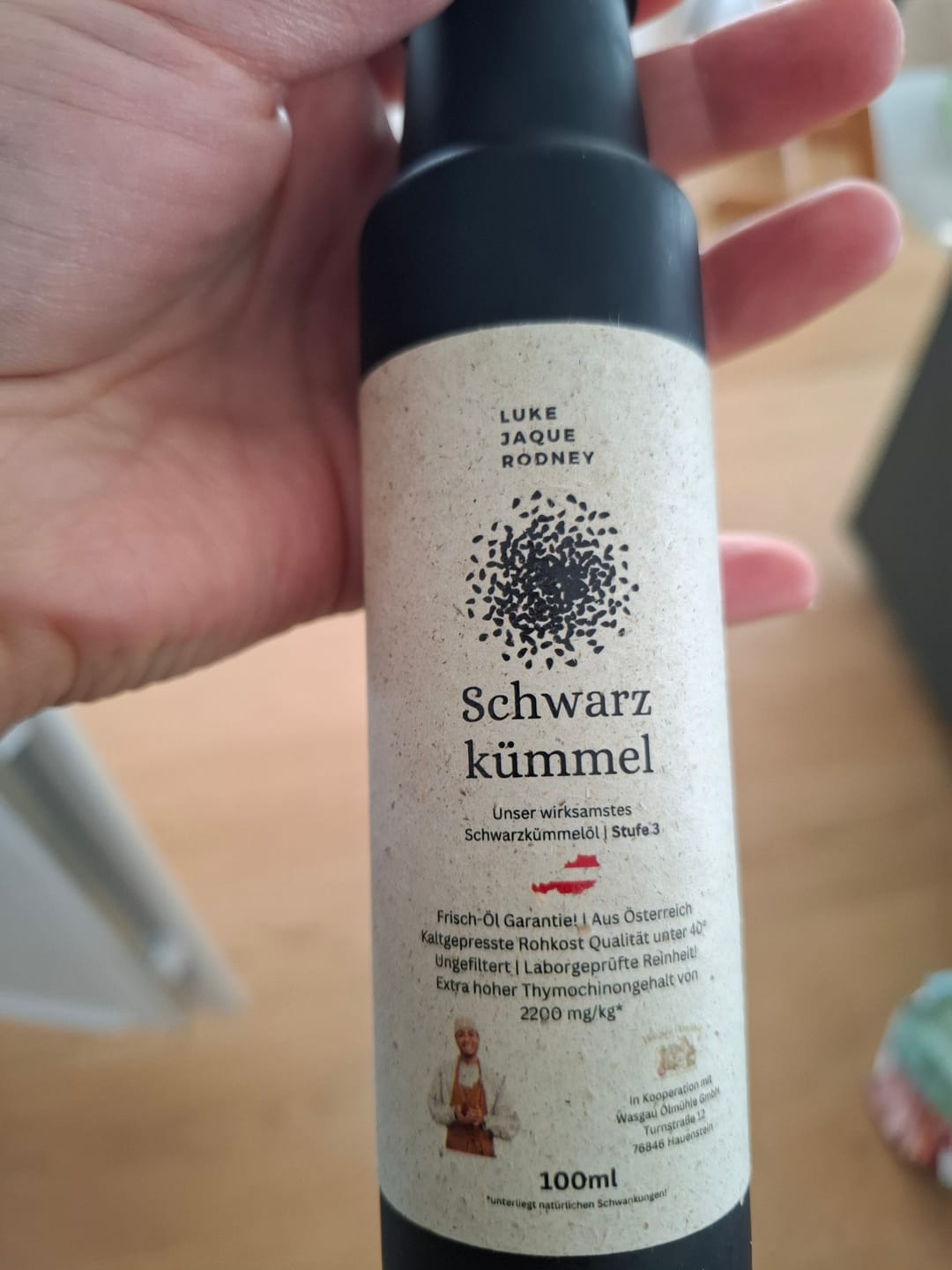 Customer photo review of Schwarzkümmelöl