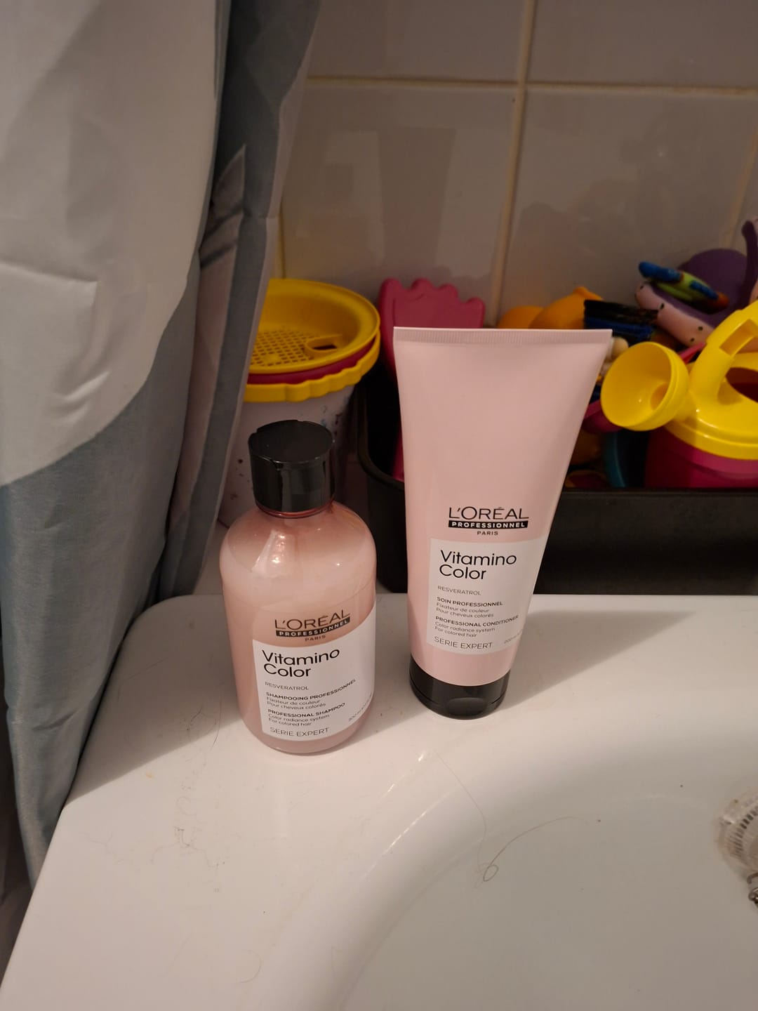 Customer photo review of SE Vitamino Color Resveratrol Shampoo