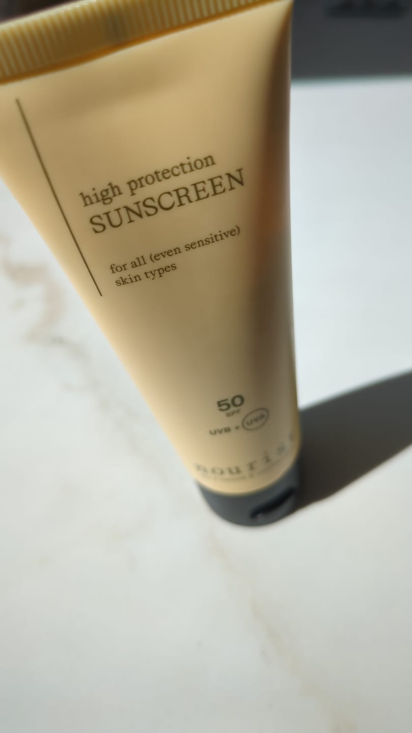 Customer photo review of High Protection Sunscreen SPF 50
