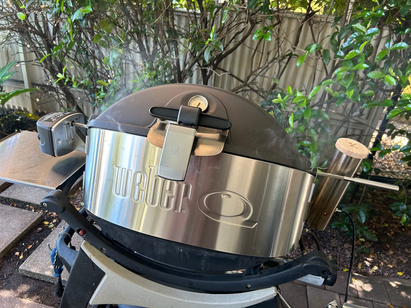 Customer photo review of Smokai Starter Kit for Weber® Q™