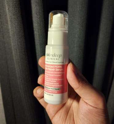 Customer photo review of Advanced PDRN Skin Repair Serum