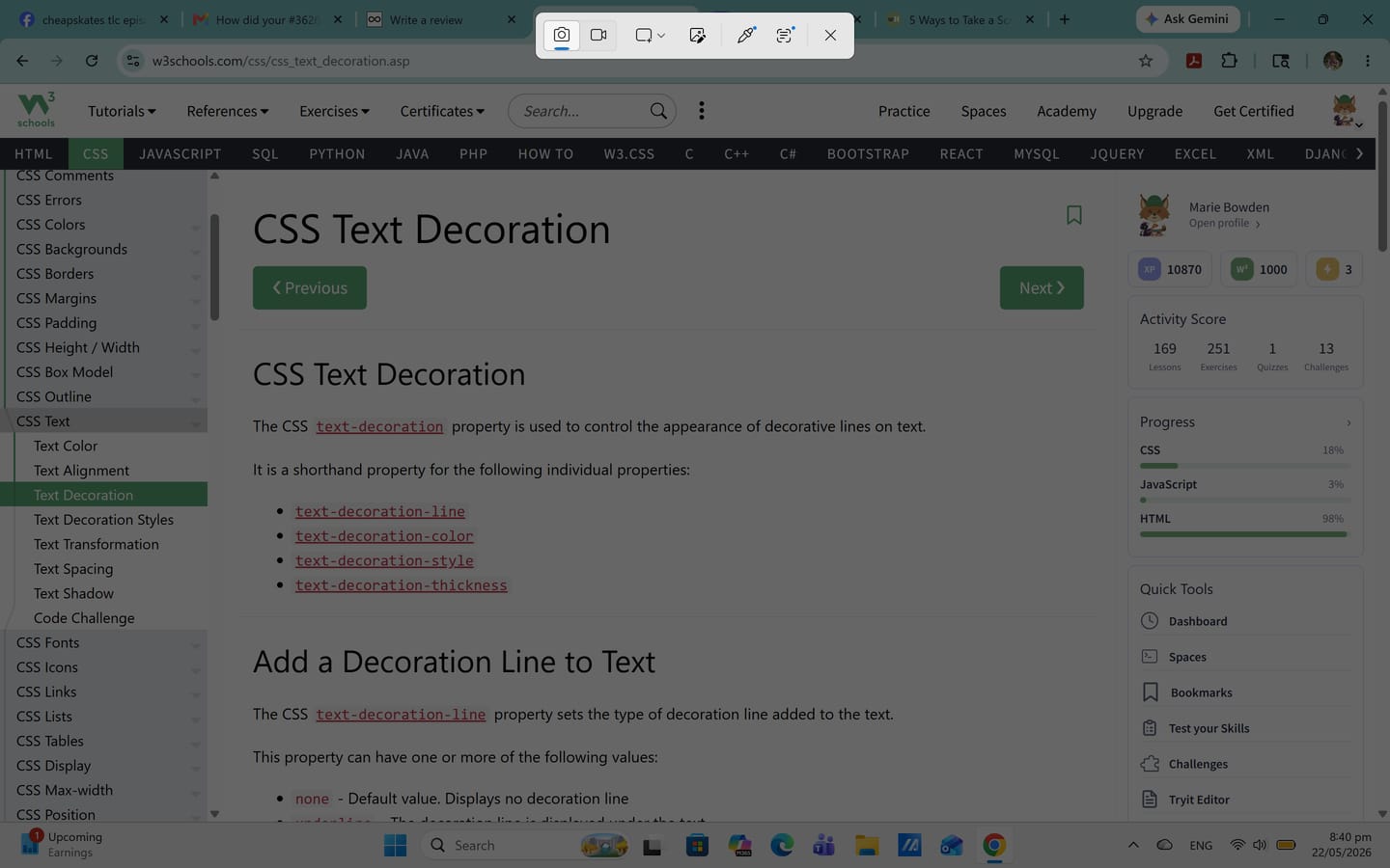 Customer photo review of Modern Web Development Certification Course