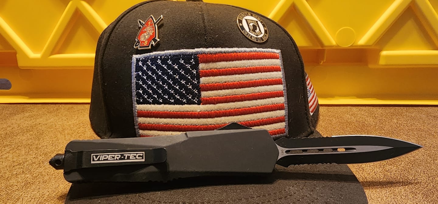 Customer photo review of Black Ghost OTF Knife (Multiple Blade Styles Available)