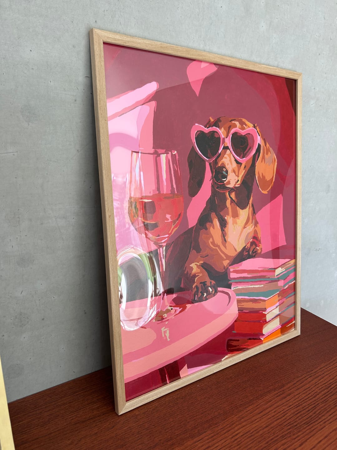 Customer photo review of Teckel in het roze