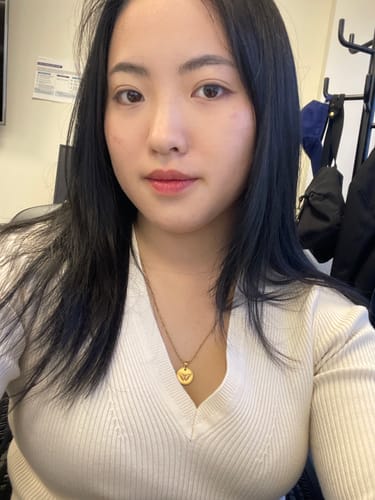 Customer photo review of Butterfly Necklace - Gold