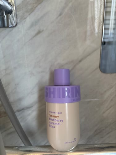 Customer photo review of Shower Gel Creamy Blueberry Caramel Bliss