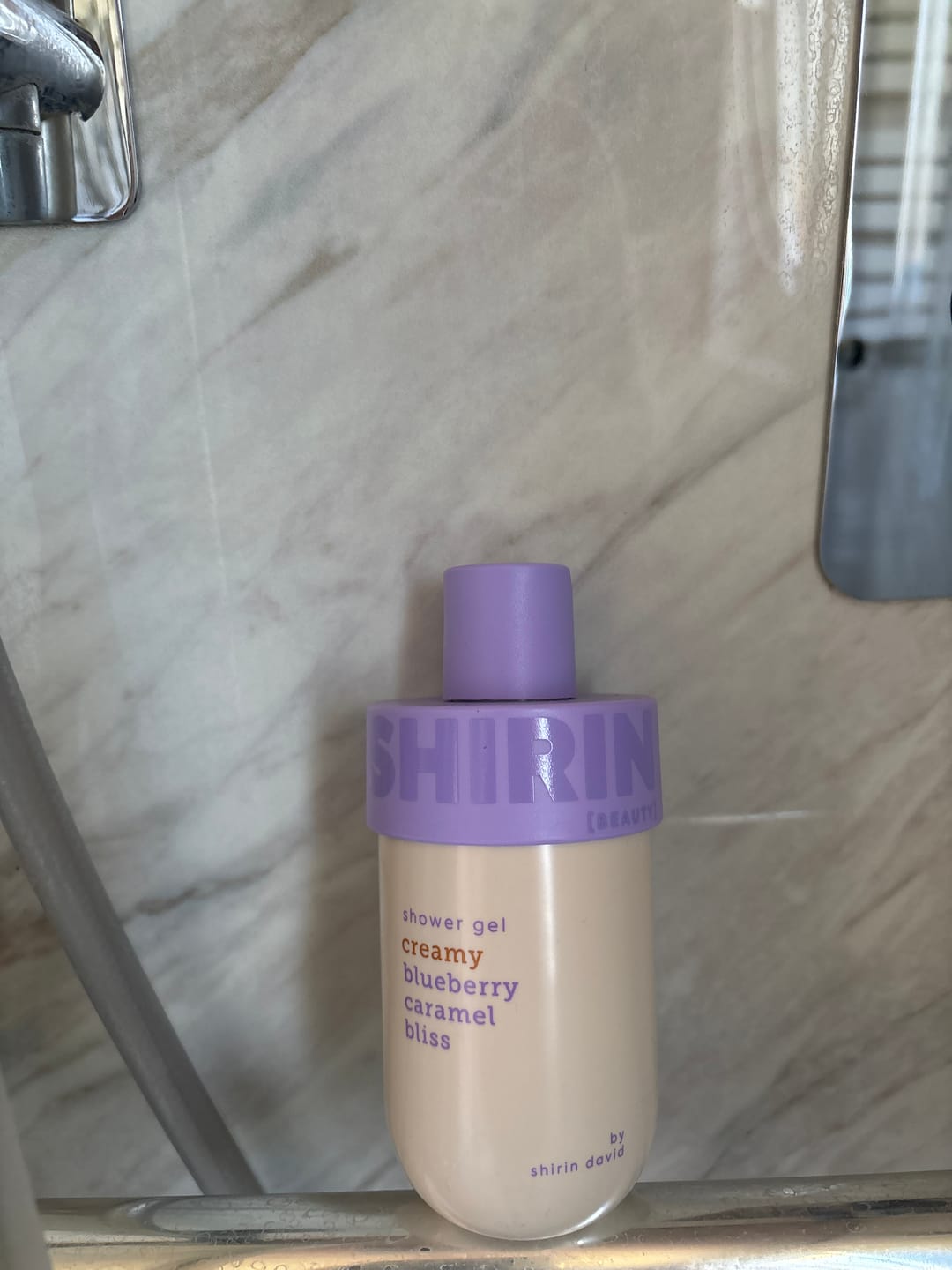 Customer photo review of Shower Gel Creamy Blueberry Caramel Bliss