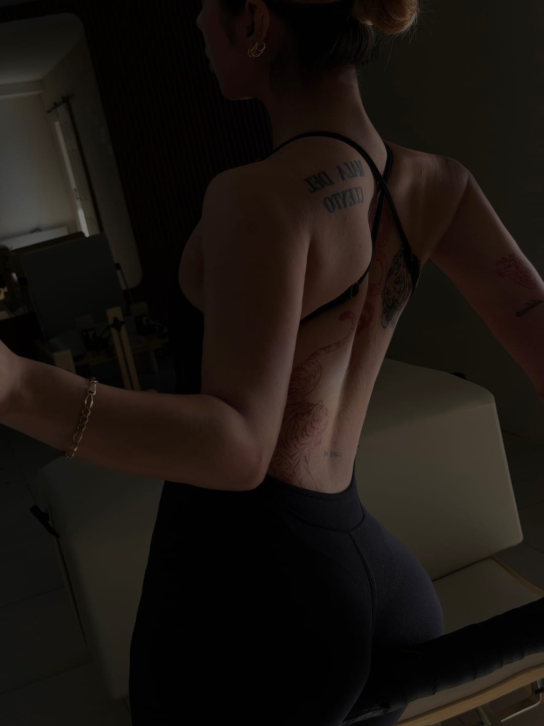 Customer photo review of The Bare Onesie / Black