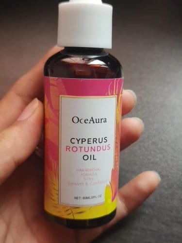 Customer photo review of Cyperus Rotundus Oil