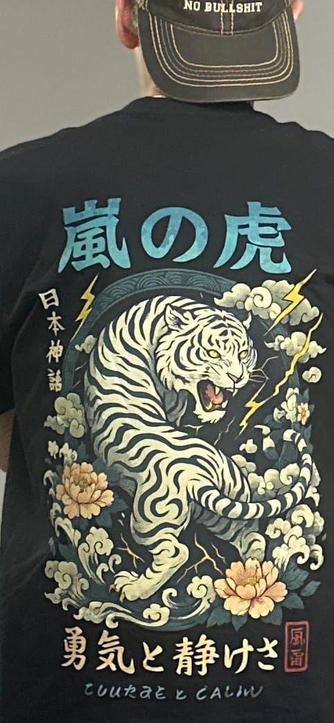 Customer photo review of STORM TIGER // ARASHI NO TORA TEE