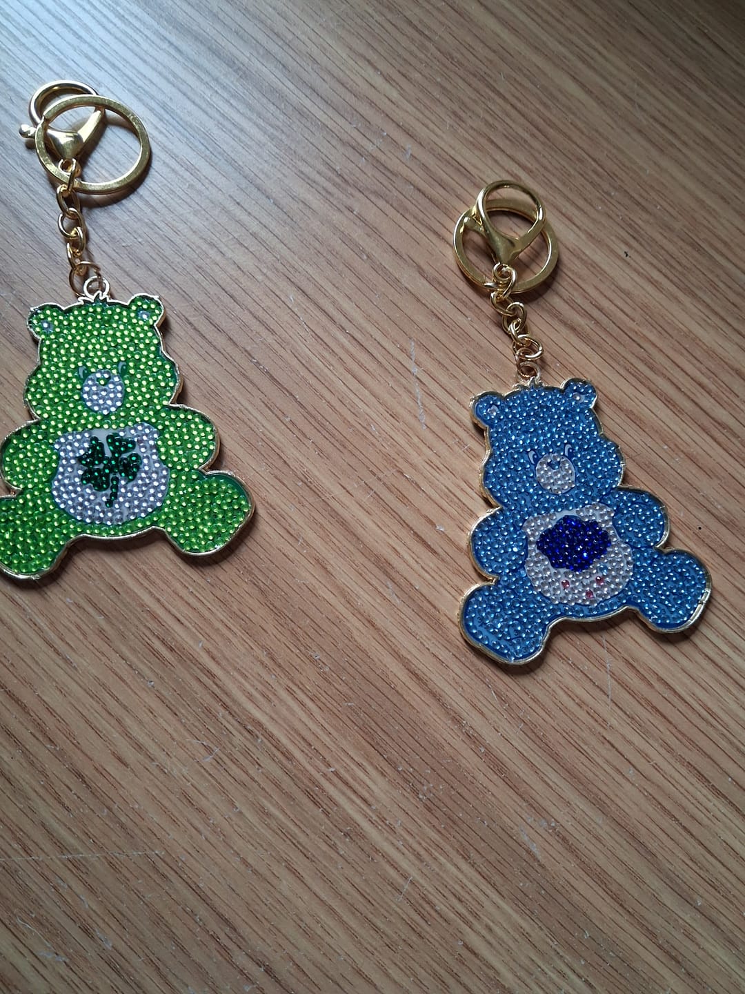 Customer photo review of Care Bears Crystal Art Keyring - Blind Bag