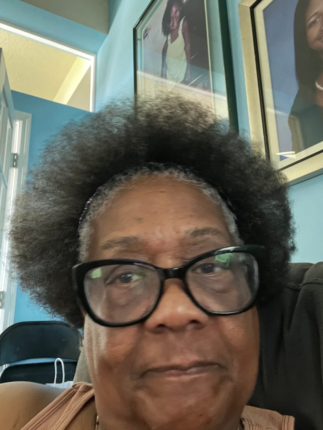 Customer photo review of Nature's Blessings Hair Pomade - 4 Oz