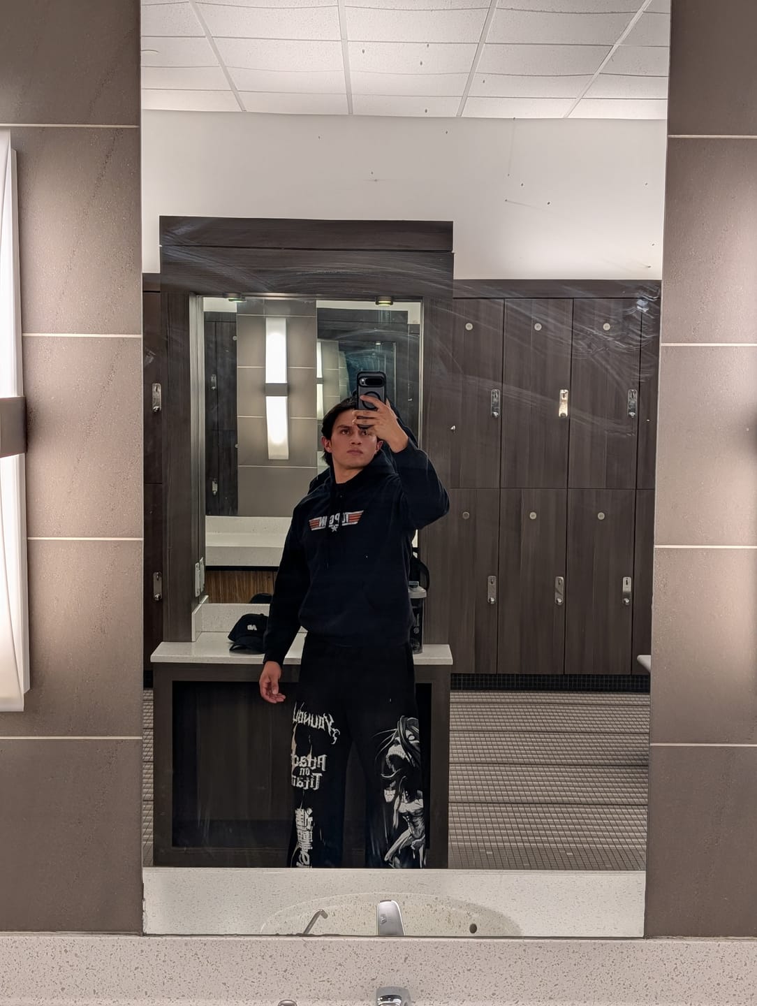 Customer photo review of 2128 - AOT©  x YLA Baggy Joggers