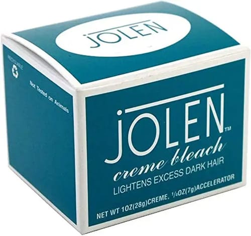 Customer photo review of Jolen Bleaching Cream 113ml  Dark Hair