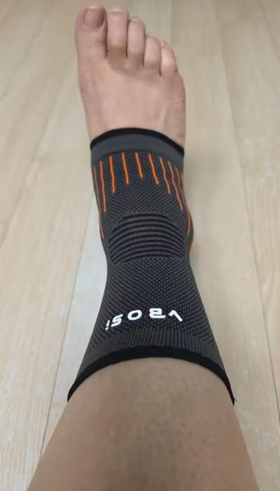 Customer photo review of Tobillera de Soporte Alivio Diario