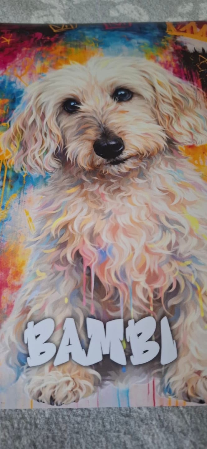 Customer photo review of Personalisiertes Poster - Graffiti