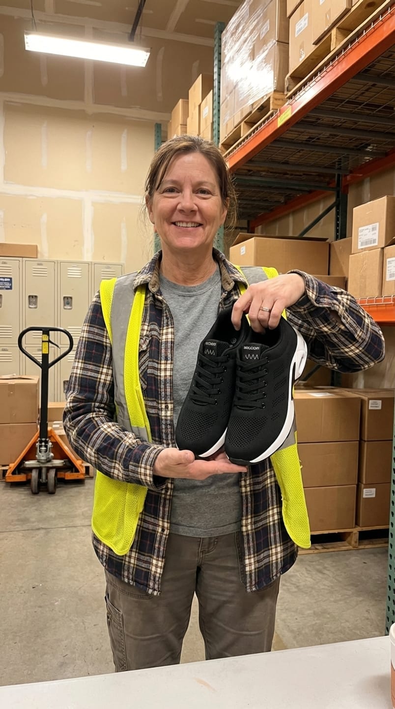 Customer photo review of Gymfit AllDay Comfort Pro Skor