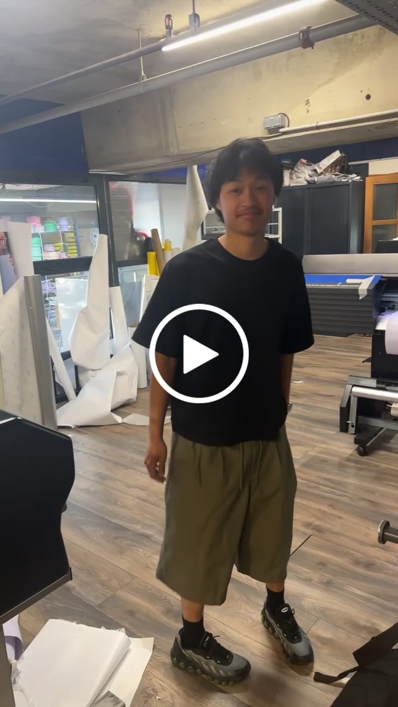 Customer video review of T-Shirt Cropped Blanks 220GSM Black