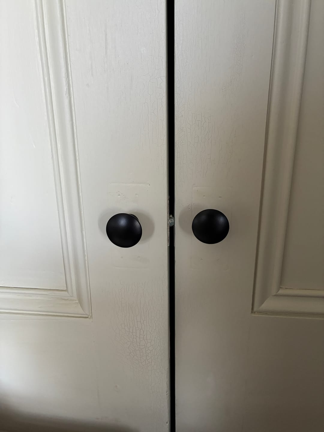 Customer photo review of Classic Cast Iron Cupboard Handles | Black