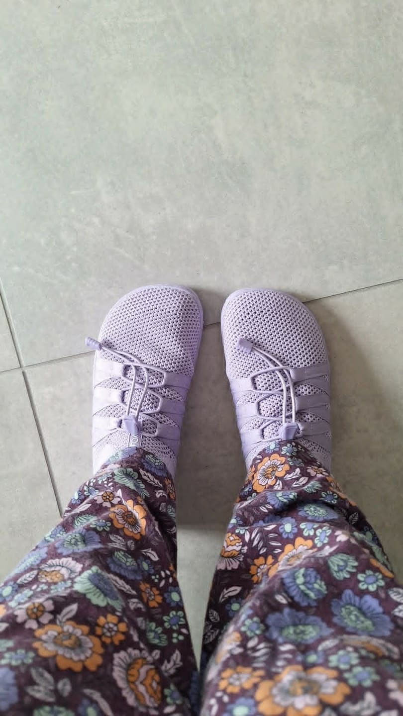 Customer photo review of Vaistoa Riemu | Knitted Barefoot Slip-ons