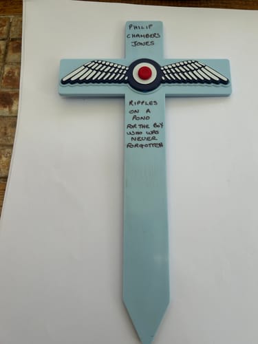 Customer photo review of Remembrance Cross