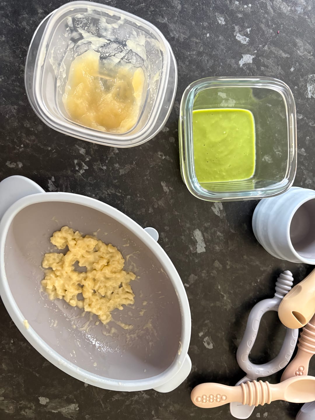 Customer photo review of Silicone Suction Bowl
