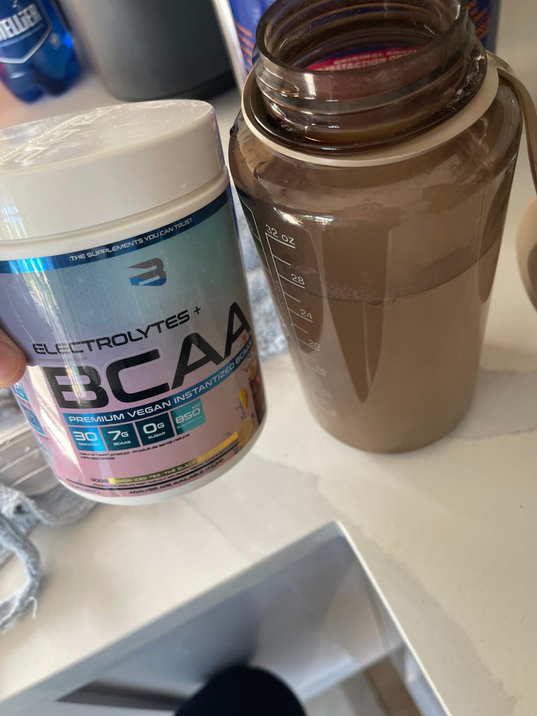Customer photo review of BCAA + Electrolytes