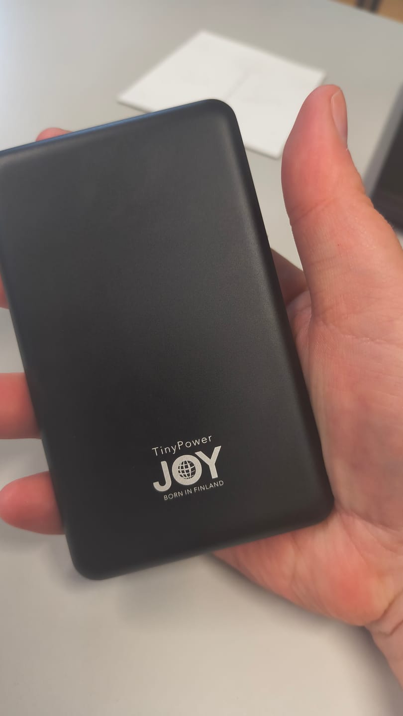Customer photo review of TinyPower® - Paras mukaan taskuun