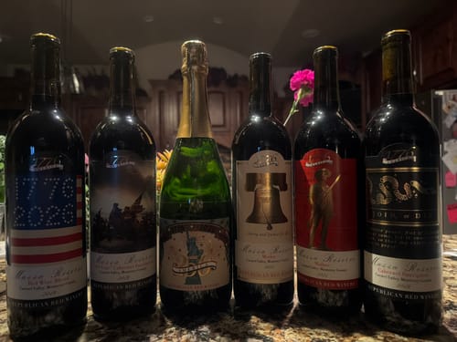 Customer photo review of 'Liberty Bell' - Merlot