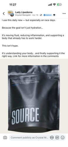 Customer photo review of Essential Mineral Mix