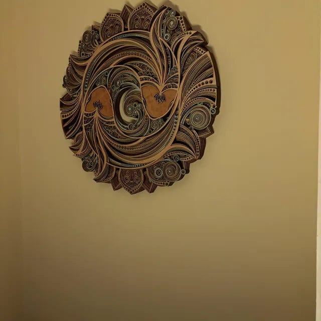 Customer photo review of Koi and Lotus