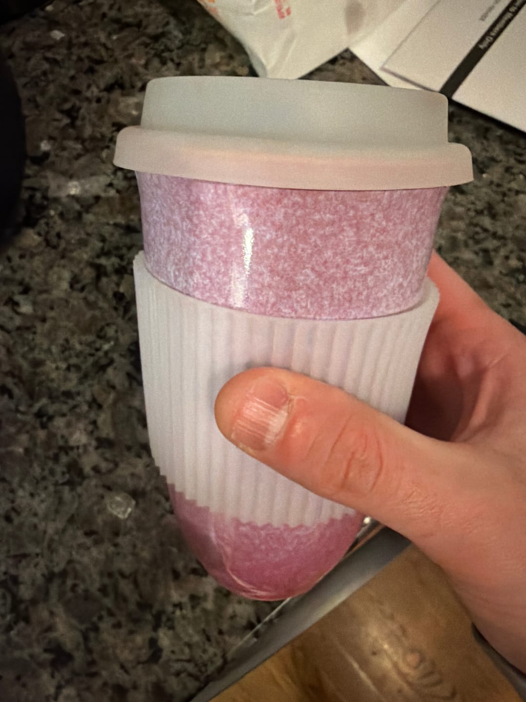 Customer photo review of Astral Bloom Cup 16oz
