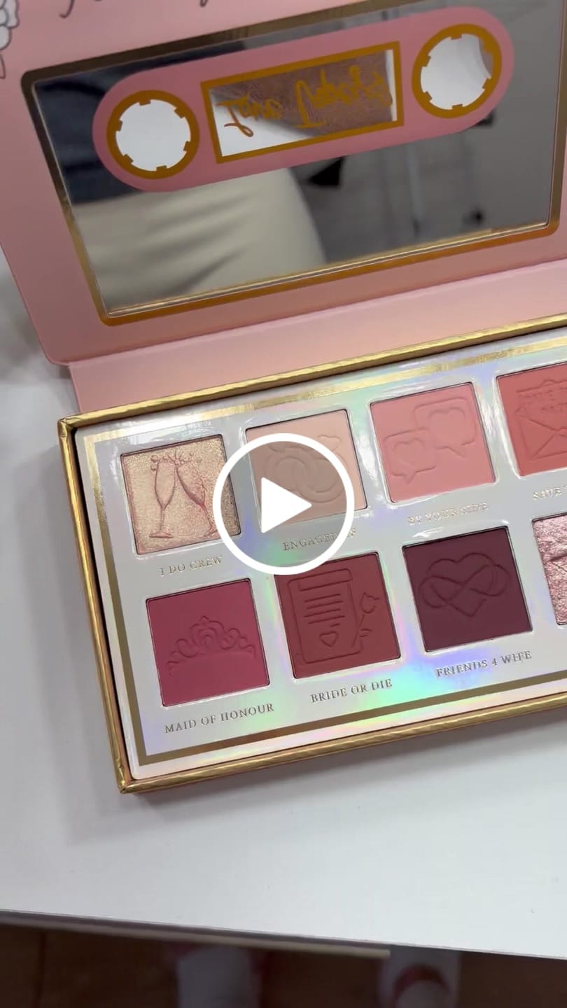 Customer video review of Love Tapes Palette