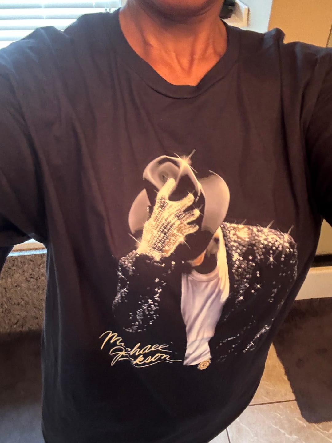 Customer photo review of Michael (Screen Print Only)  - ONE DAY SALE