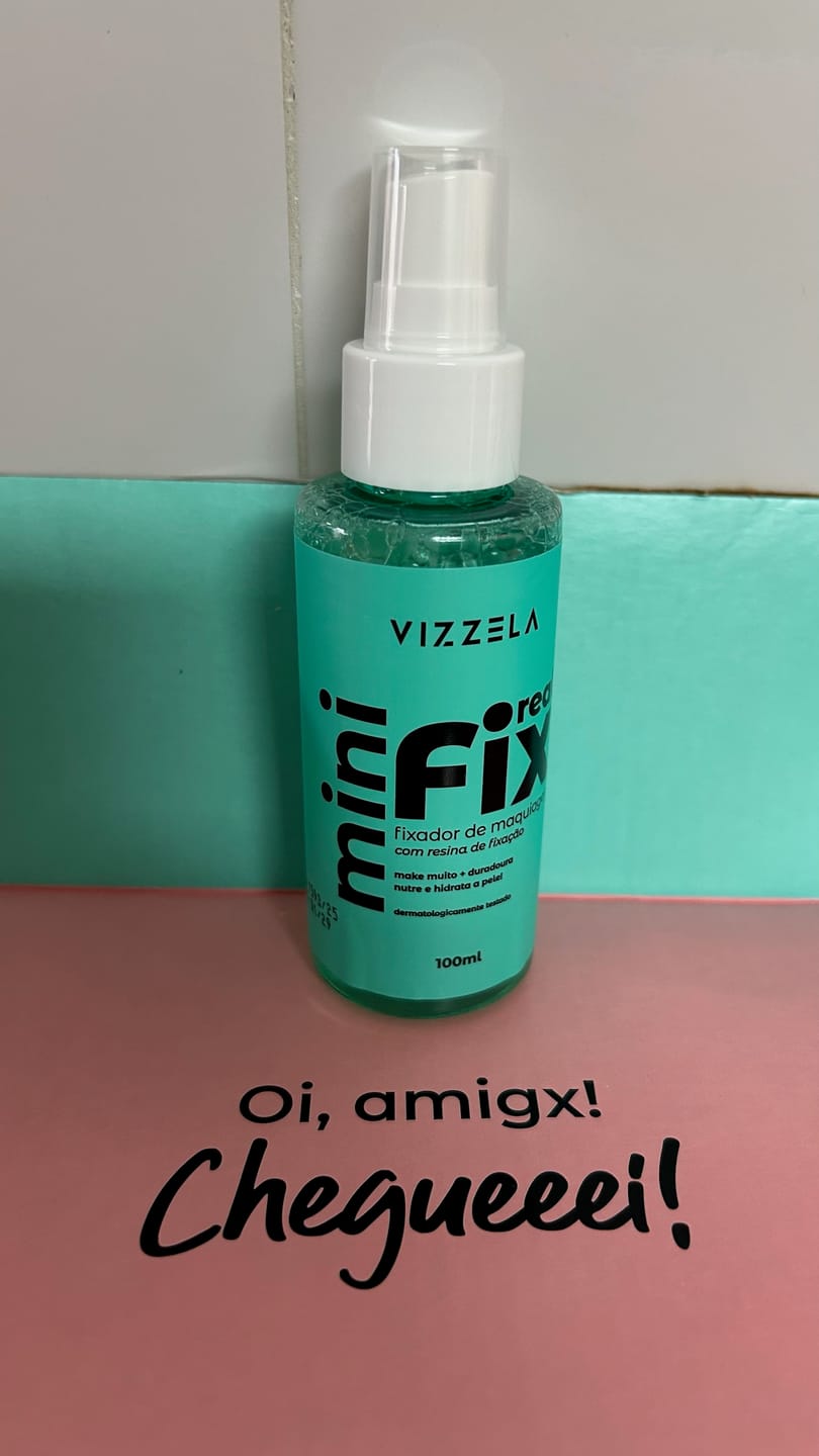 Customer photo review of Mini Fixador De Maquiagem Real Fix
