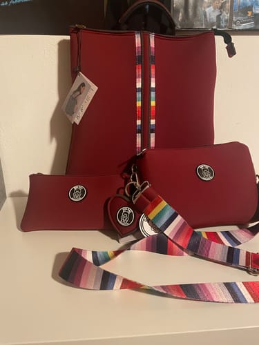 Customer photo review of TRIO | Zainetto + Pochette + Trousse