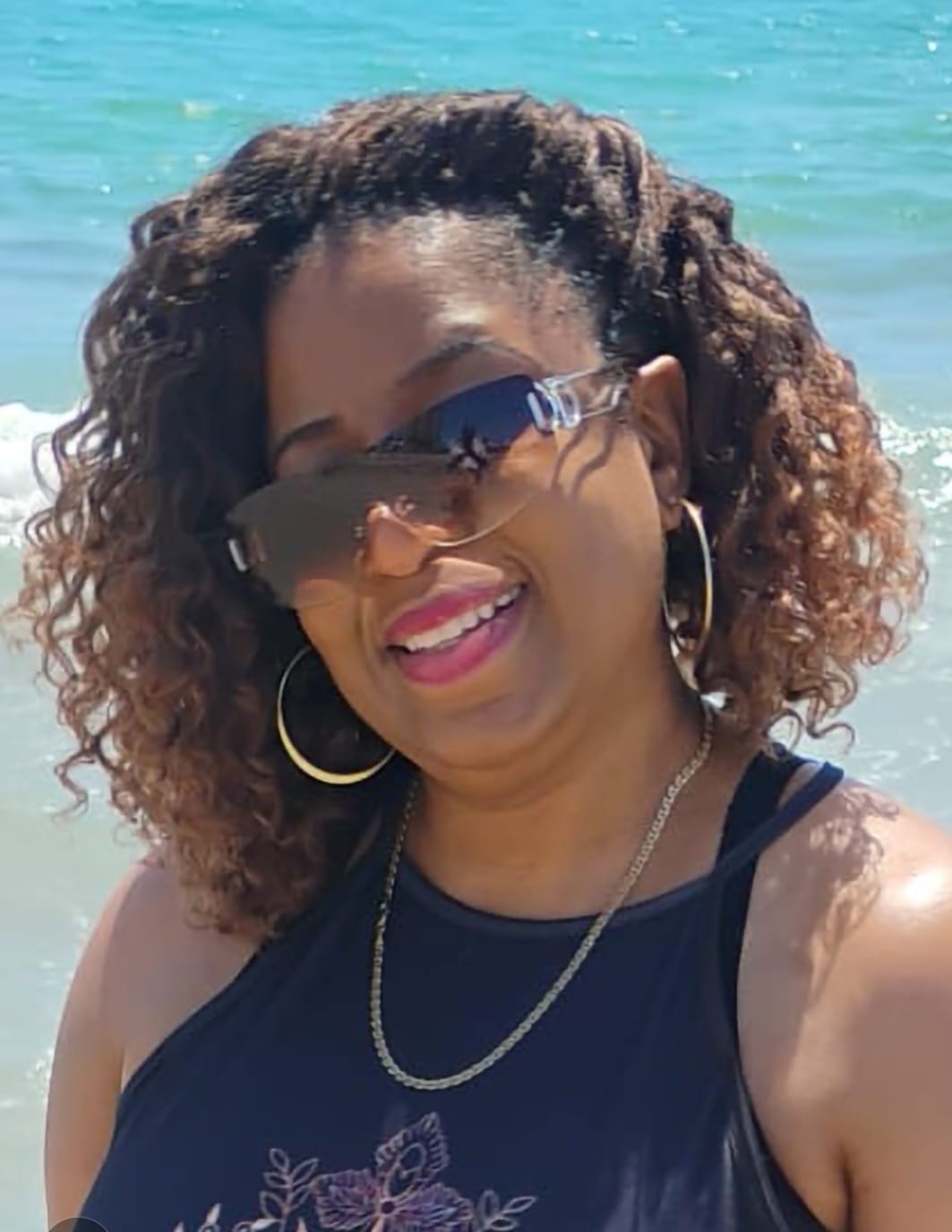 Customer photo review of Freetress Wand Curl Crochet Braid - RINGLET WAND CURL 2X