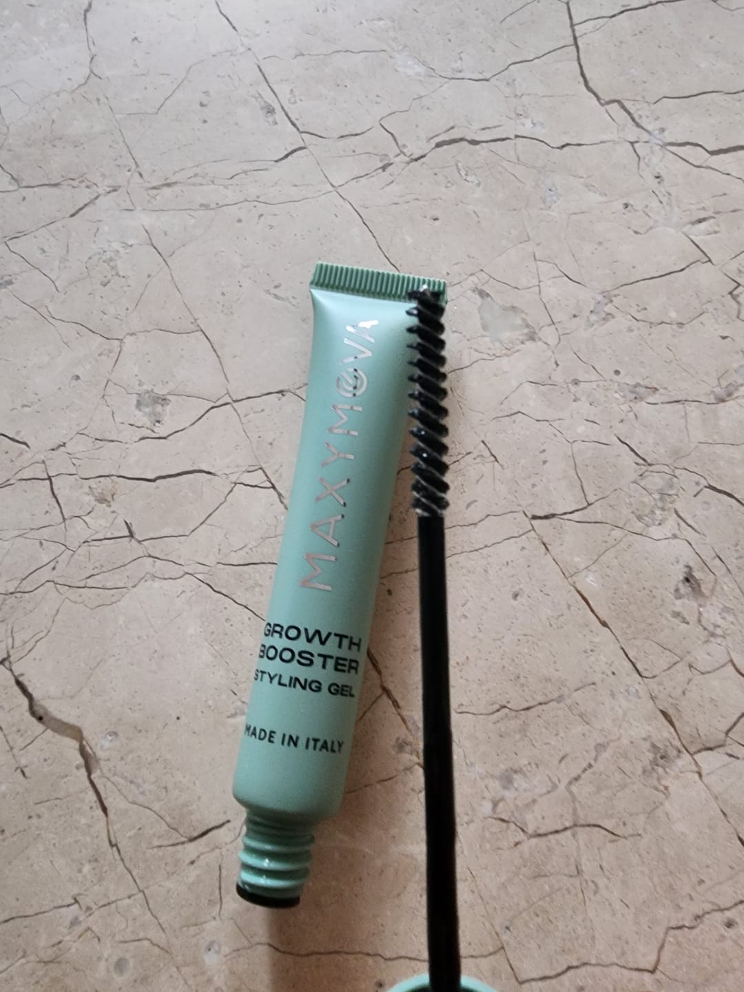 Customer photo review of Growth Booster Lash & Brow Gel - Maxymova