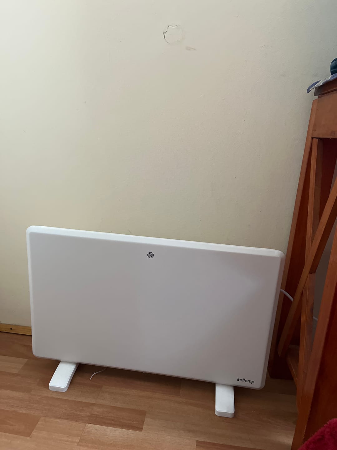 Customer photo review of Estufa Calefactor Eléctrico Kaltemp Wally One O 1200 Wifi | 15m2