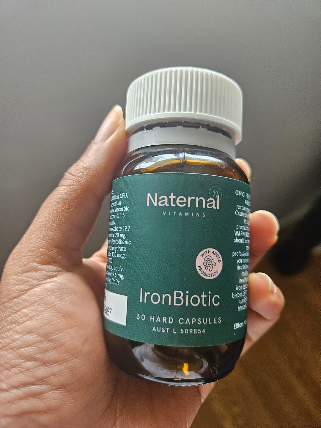 Customer photo review of IronBiotic