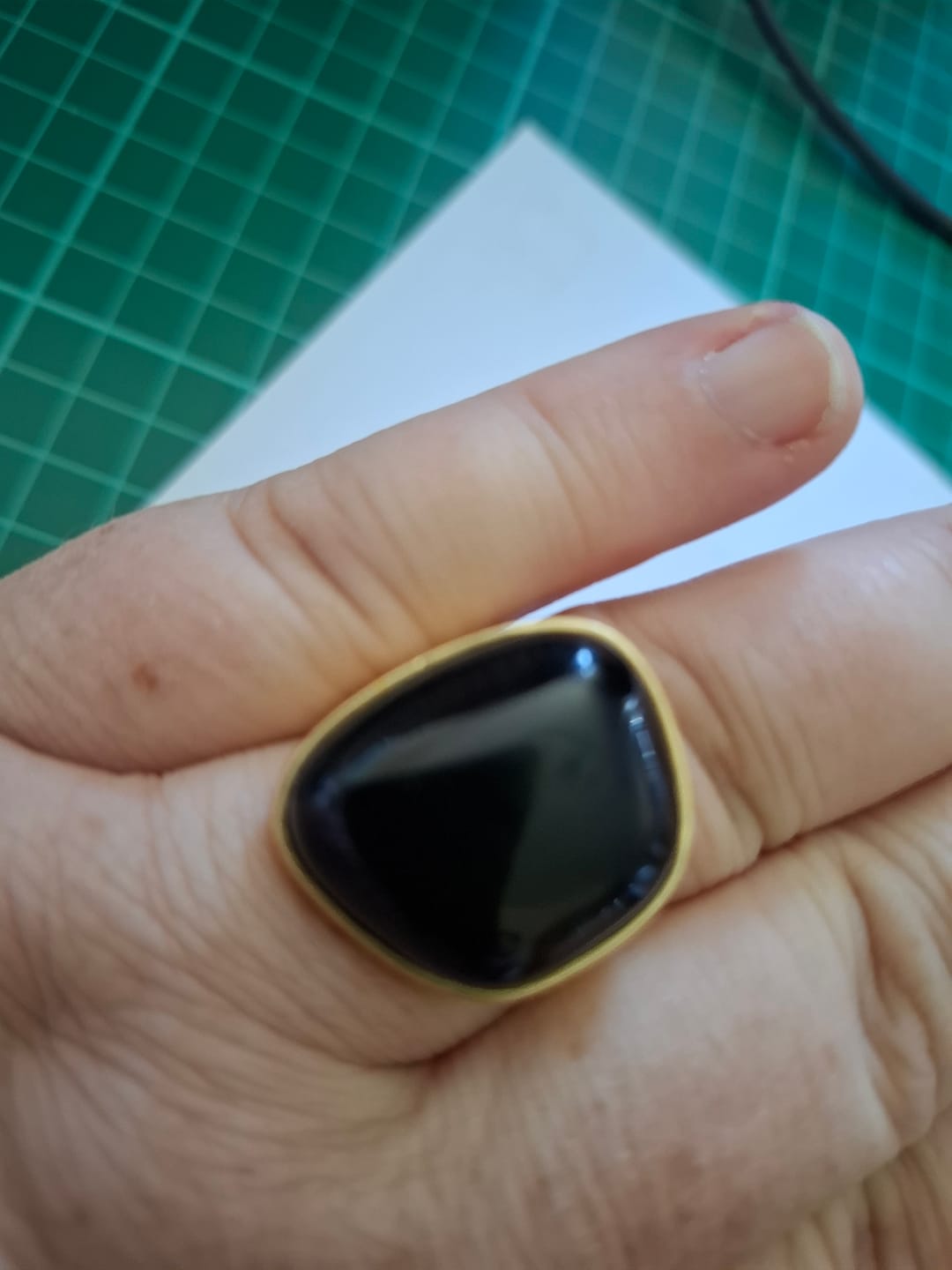 Customer photo review of Eclipse Luxe Bold Ring