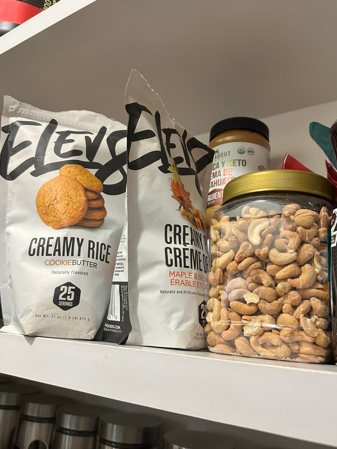 Customer photo review of ELEV8 CREMA DE ARROZ 25 SERV